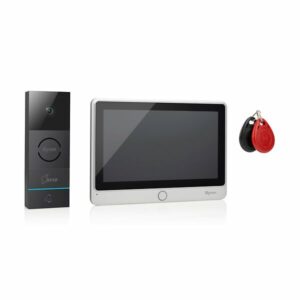Visiophone filaire avec lecteur de badge RFID