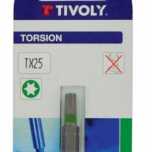 Embout de vissage torsion pour vis Torx n.10