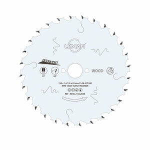 Lame fine LEMAN pour scie circulaire portative - pour bois