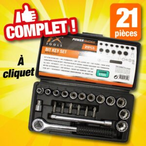 Clés vissage 21 pièces