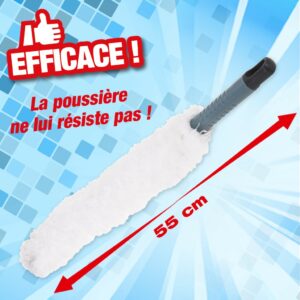 balai microfibre 55cm 128gr