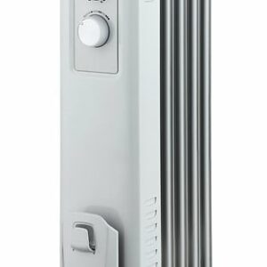Radiateur bain d'huile - Blanc et gris - 2000W