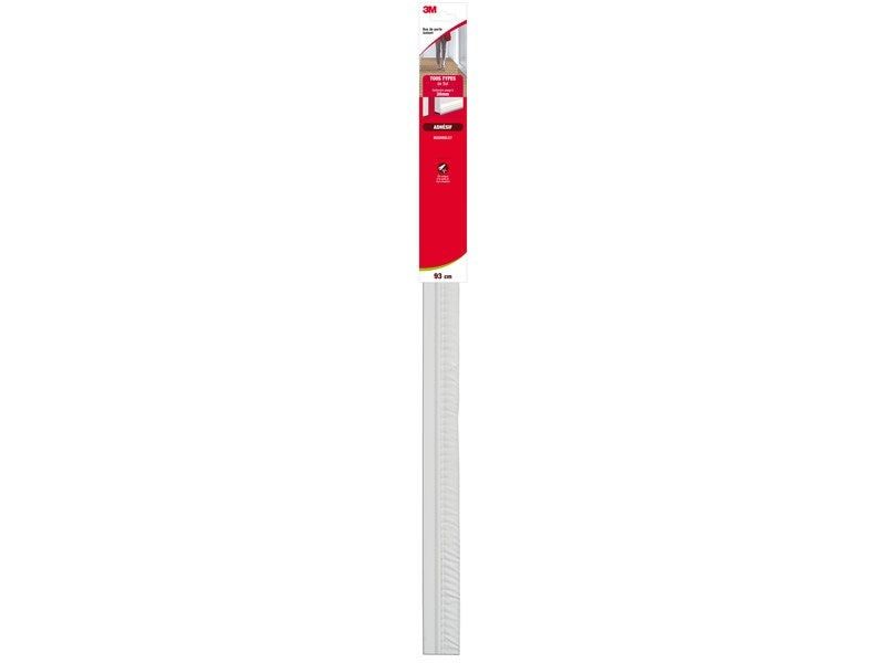 Bas De Porte Sol Très Irregulier Classique, L.93 Cm Blanc