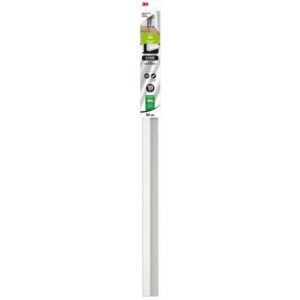 Bas De Porte À Visser Sol Lisse Premium, L.93 Cm Blanc