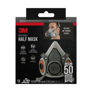 Masque respiratoire anti-poussières à cartouche 3M 6200