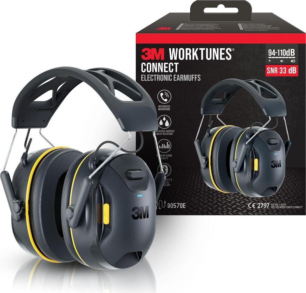 Casque de protection auditive Bluetooth WorkTunes Connect - 3M - 90570BT