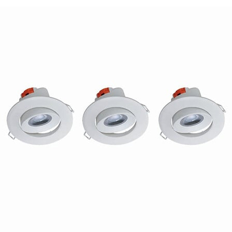 3 spots à encastrer LED intégrée - 5W