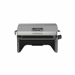 CAMPINGAZ – Mini barbecue gaz portable à poser 2 brûleurs Blue Flame – couvercle thermomètre – grille fonte – camping jardin terrasse