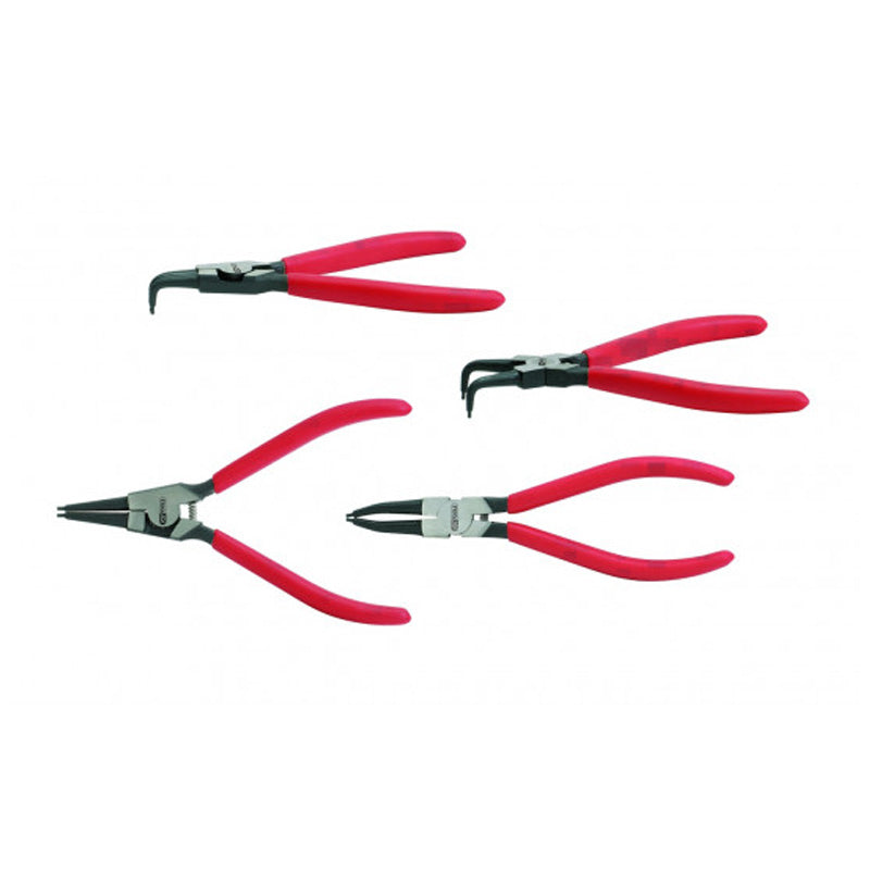 Jeu de pinces à Circlips® intérieurs et extérieurs, 4pcs - KS TOOLS - 550.2375