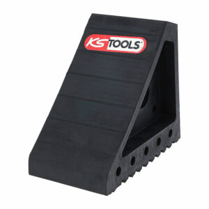 Cale roue caoutchouc PL 200 x 150 x 100 mm  - KS TOOLS - 160.0383