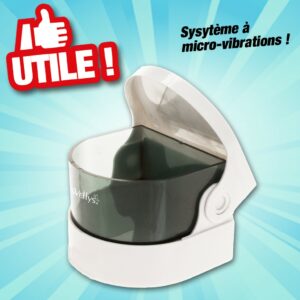 Bac de nettoyage vibrant pour dentier