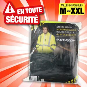 Veste réflechissante de sécurité PES