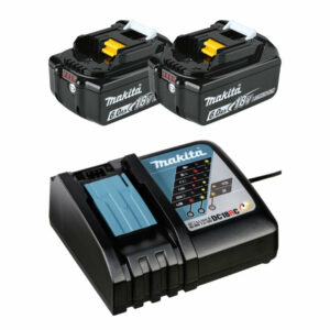 Pack Énergie 2 batteries 6,0 Ah BL1860B + 1 chargeur rapide DC18RC MAKITA - en carton