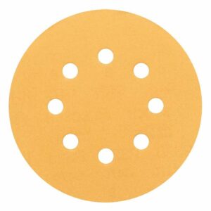 5 Disques abrasifs C470 BOSCH pour ponceuses excentriques Ø 125 mm Best for Wood and Paint 8 trous