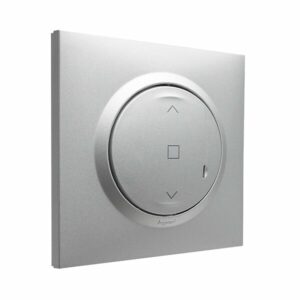 Commande sans-fil pour interrupteur à volet roulant - Aluminium