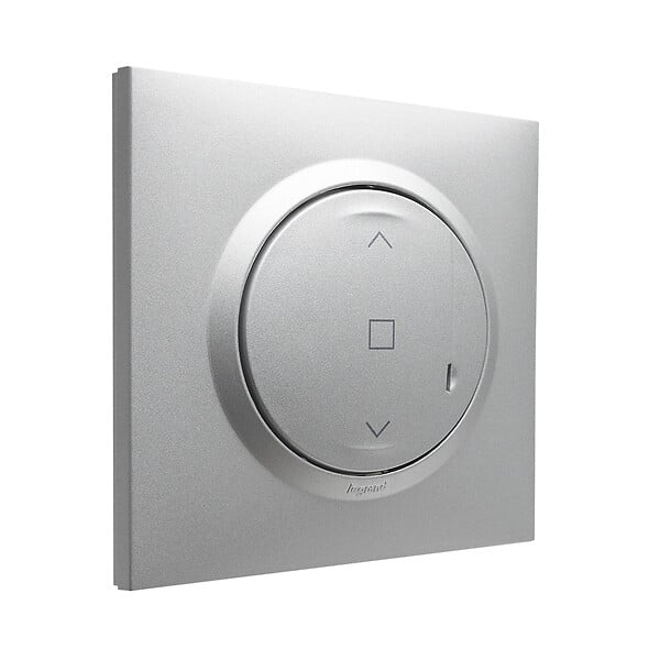 Commande sans-fil pour interrupteur à volet roulant - Aluminium