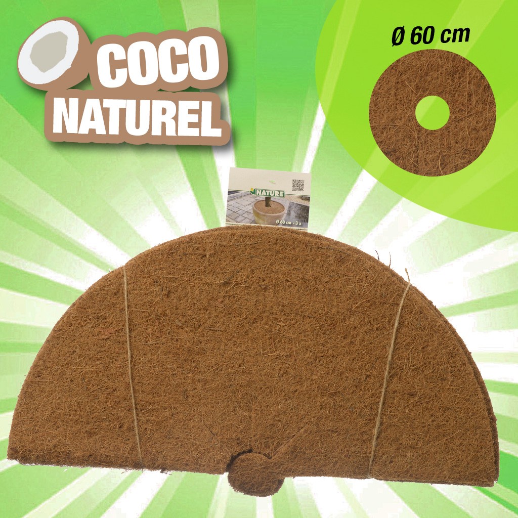Disque de plantation en coco d 60 cm