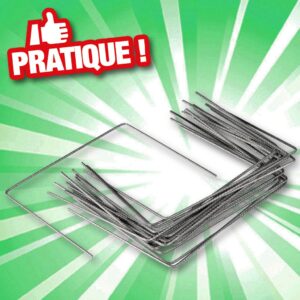 Brise vue tissé 100% occultant -Vert - 1,5 x 10 m SUPRATEX