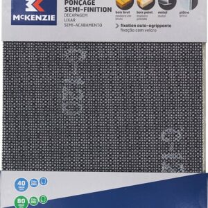 Feuilles maille auto agrippantes assorties - 230X280mm