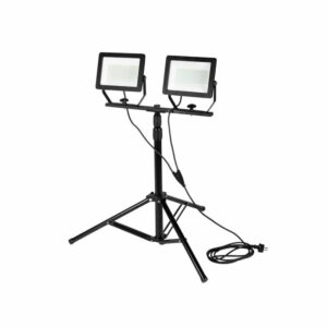 Projecteur double 2x100W SMD LED 2x8500lm sur trépied 1,8m avec câble - NEO TOOLS - 99-096