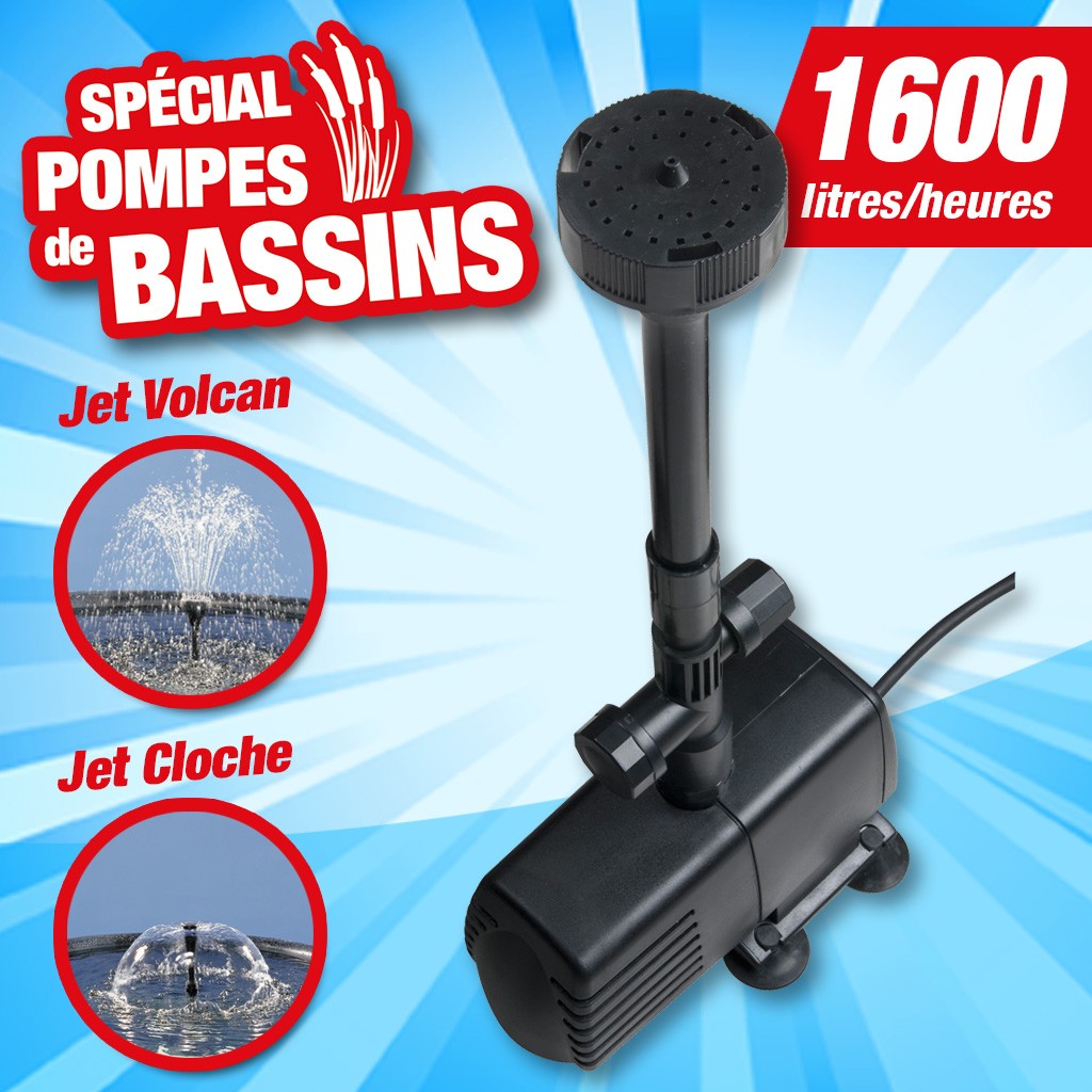 Pompe de bassin XTRA 1600