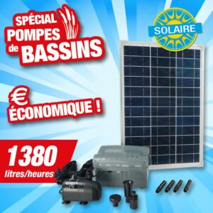 Pompe de bassin solaire SOLARMAX 1000
