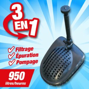 POWERCLEAR 5000 - combine filtrage, épuration et pompage