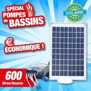 Pompe à AIR SOLAR 600 de bassin 600 l/h