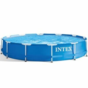 INTEX - Piscine hors sol avec filtre - Ronde - 3,66x0,76m