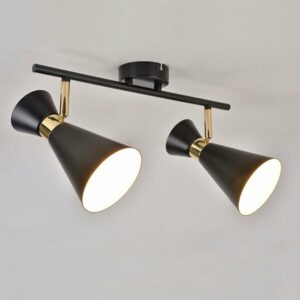 Spot Iron - Métal - Noir - 25W
