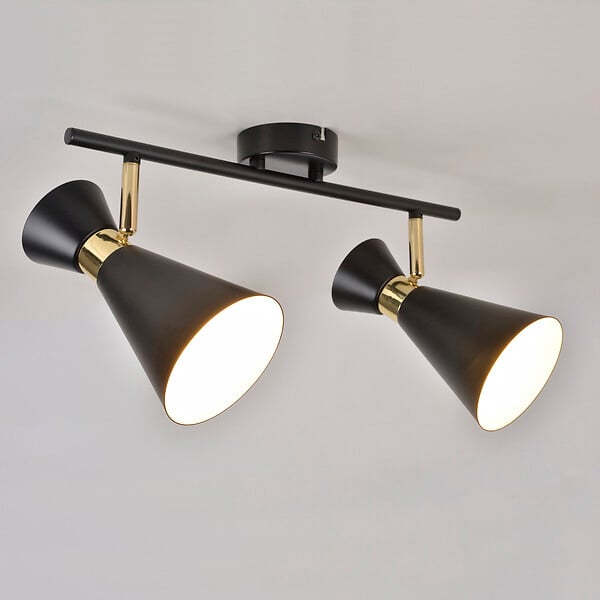 Spot Iron - Métal - Noir - 25W