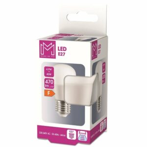 Ampoule LED E27SPH - Dépolie - Blanc froid - 40W