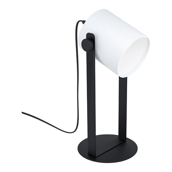 Lampe à poser Hornwood - Noir et blanc - 28W