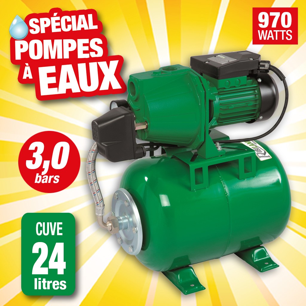 pompe surpresseur 24l jet101 970w