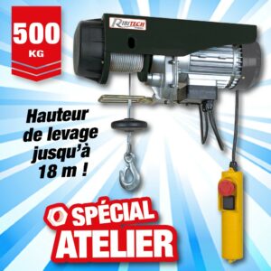 palan electrique 250/500kg