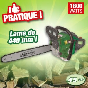 Tronconneuse thermique 45cc lame 440mm