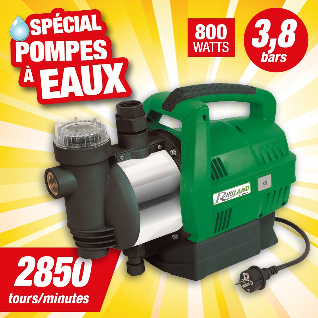 pompe surface groupe jet auto 800w avec filtre