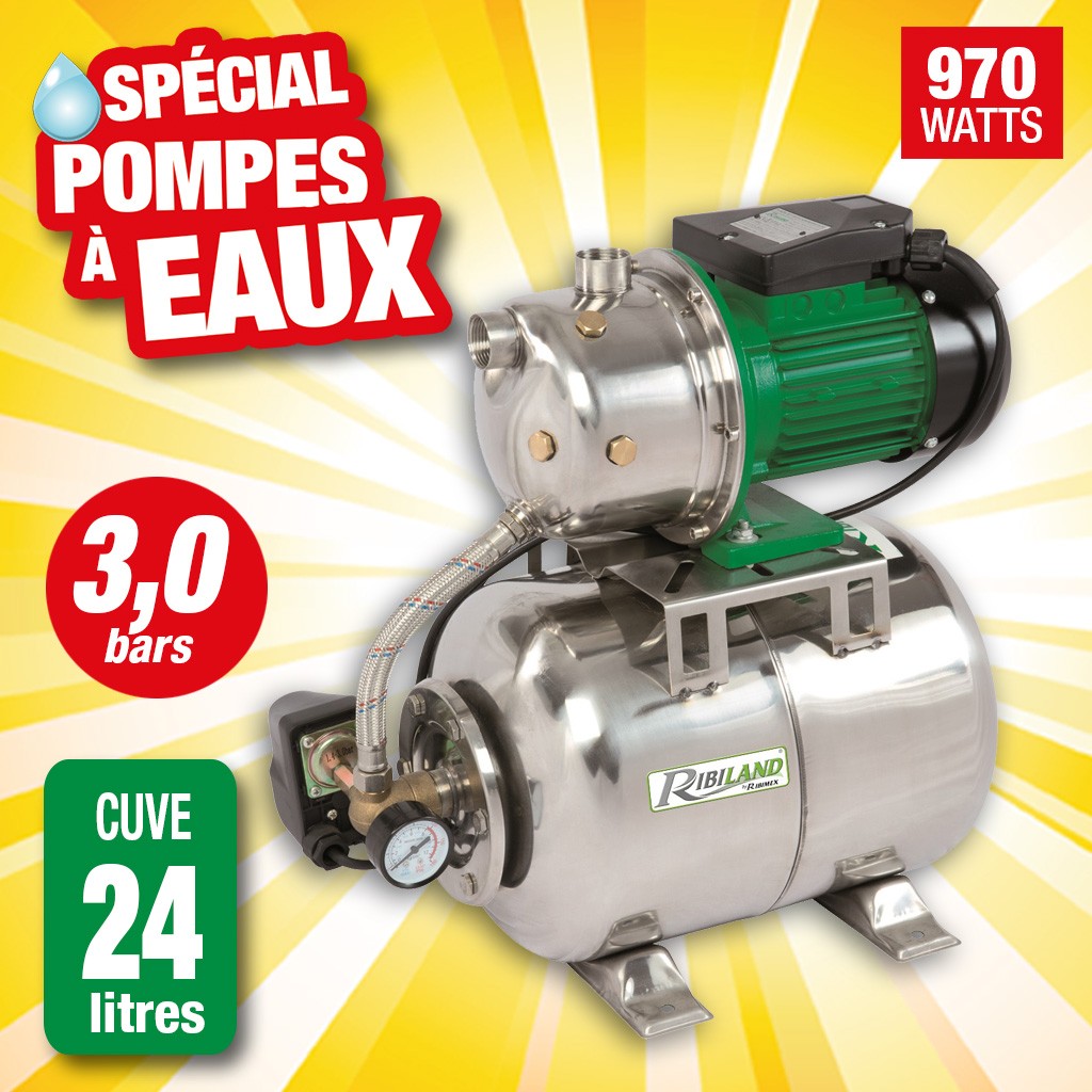 pompe surpresseur 24l jet101 tout inox