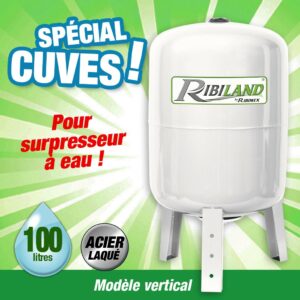 cuve verticale 100l 1" pour surpresseur