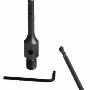 Forêt de centrage DIAM R01 9mm + Raccord DIAM R03 SDS+/ M16 M pour couronnes de forage à sec
