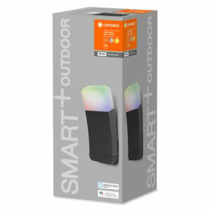 WiFi Smart et lampe d'exterieur courbe multi - Gris fonce