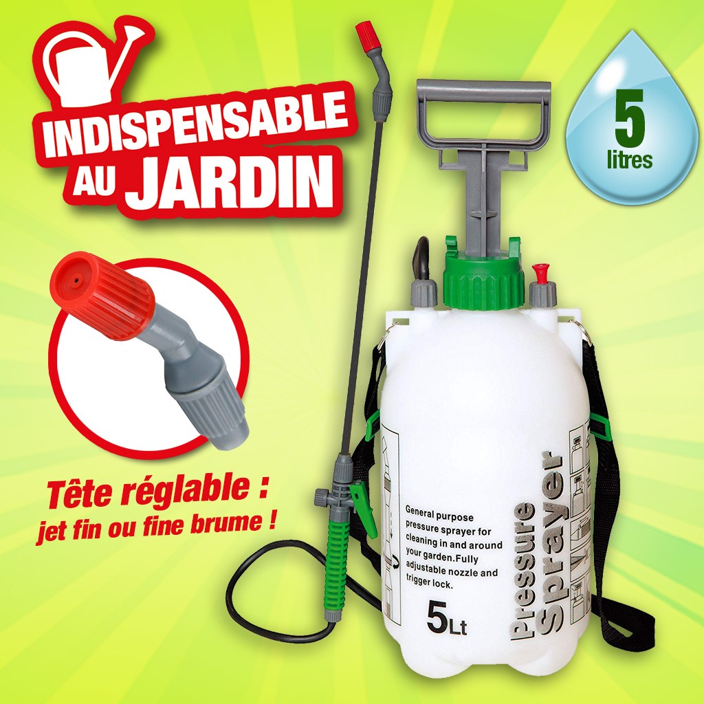 Pulvérisateur pression 5 litres