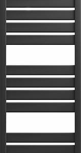 Sèche Serviettes électrique connecté Kelud - Anthracite - 500W