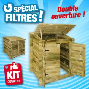 Coffre de filtration CLASSIC - panneau supérieur amovible