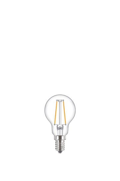 Ampoule LED E14 Sphérique - Filament - Blanc chaud - 2700K - 25W