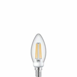 Ampoule LED E14 Flamme - Filament - Blanc chaud - 2700K - 40W