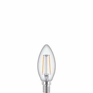 Ampoule LED E14 Flamme - Filament - Blanc froid - 2700K - 40W