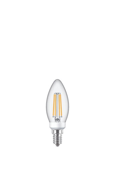 Ampoule Flamme E14 - Filament - Blanc chaud - 2700K - Lot de 2 - 40W