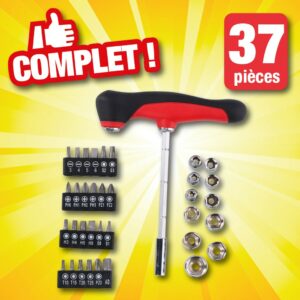 Coffret de tournevis T 37pcs