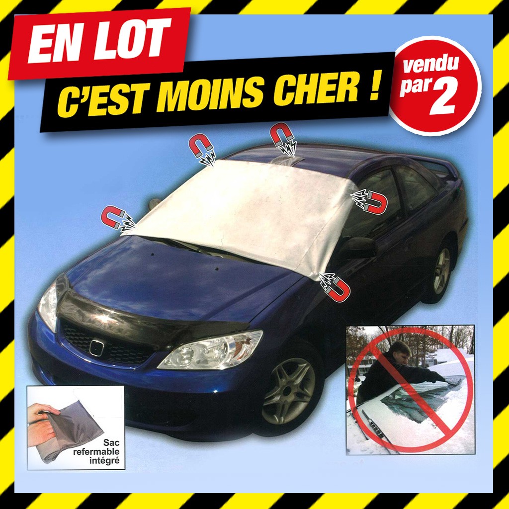 Offre en lot: lot de 2 BACHES MAGNETIQUE